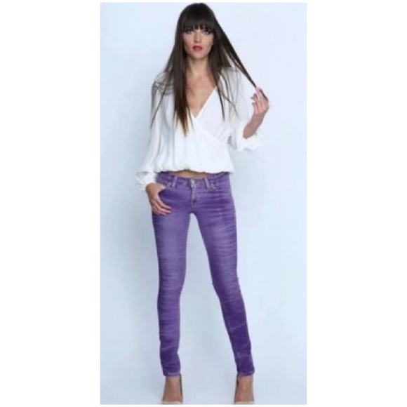 Free People Denim - 🌿M2F | Free Shipping Purple Skinny Leg Jeans